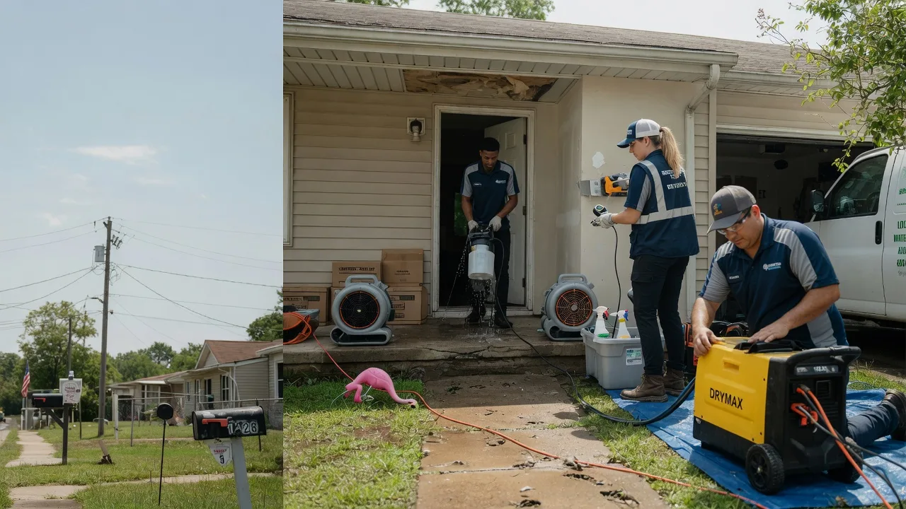Storm Damage Water Removal in Plains, TX near me